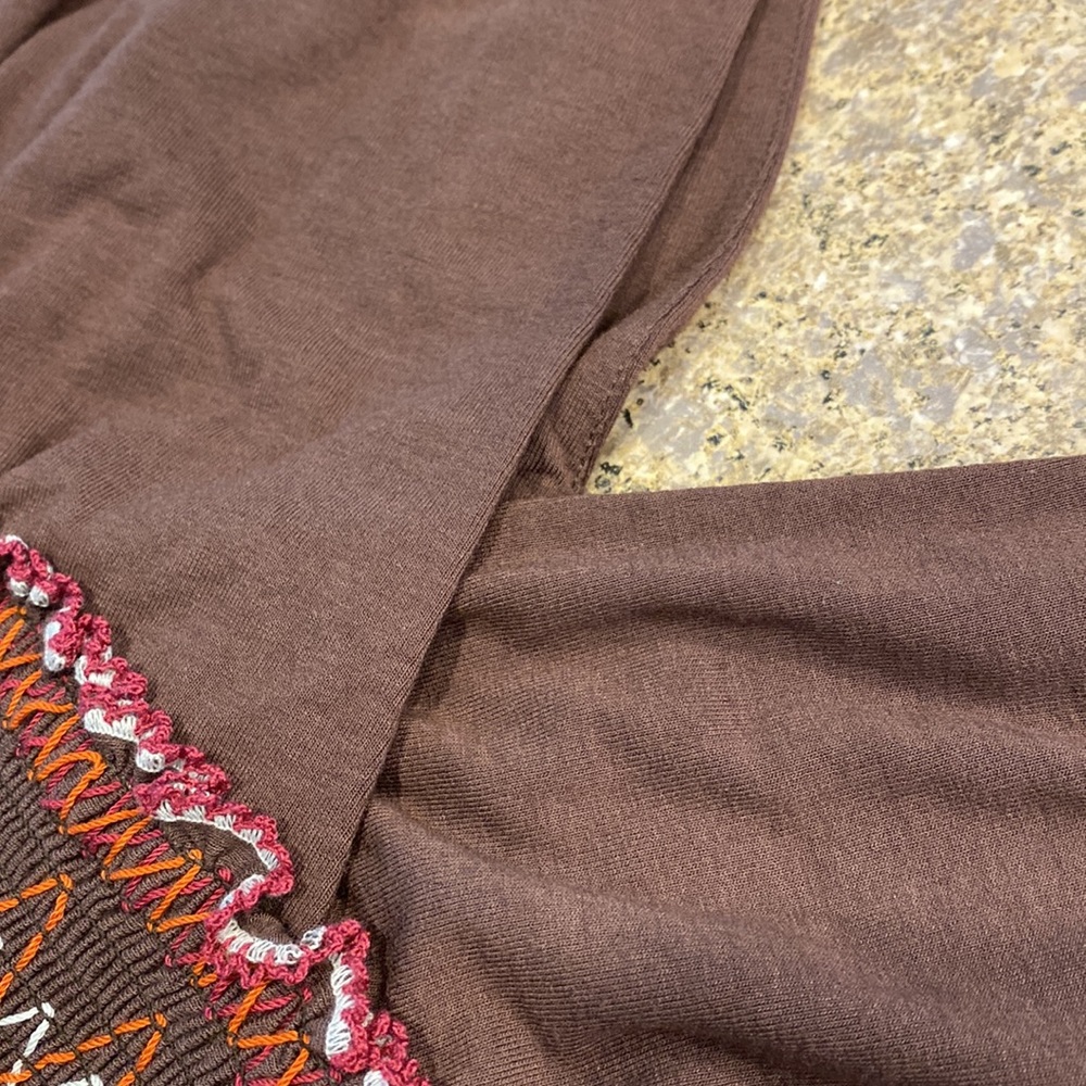 BCBGMAXAZRIA Small Petite Brown Dress With Other Colors - Picture 10 of 17